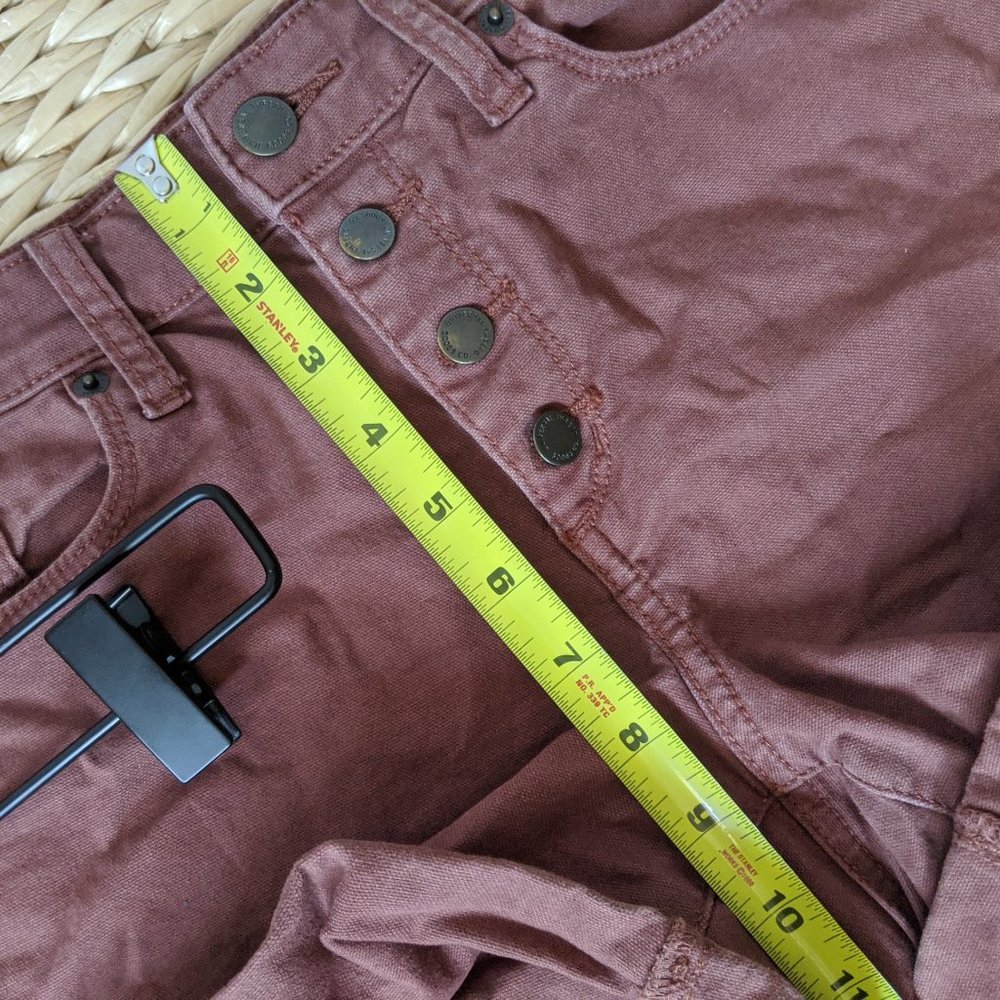 Universal Thread High Rise Midi Shorts 6 - Picture 5 of 7